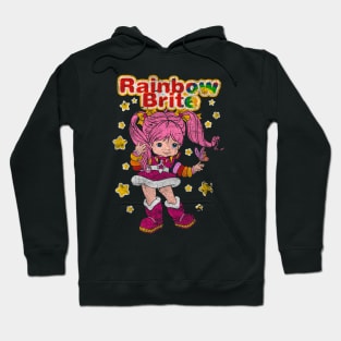 Rainbow Brite // Vintage Style Design Hoodie